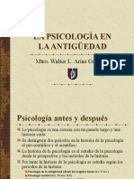 Psicología en La Antigüedad