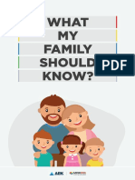 What My Family Should Know