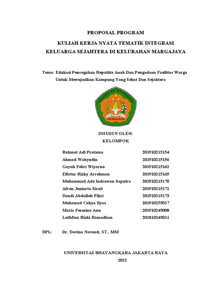 Proposal KKN | PDF