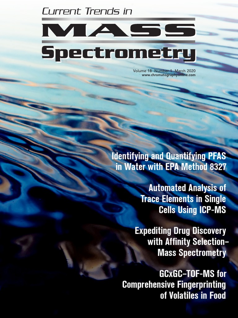 Spectroscopy March2020sup PDF Mass Spectrometry Chemistry
