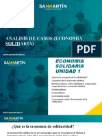 Analisis de Casos (Economia Solidaria) Unidad 1