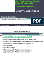 Apresentacao Engenharia Ambiental 8-Abril-2011 Licenciamento