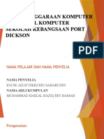 Penyelenggaraan Komputer Di Makmal Komputer Sekolah Kebangsaan Port Dickson