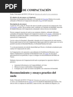 ENSAYO DE COMPACTACIÓN