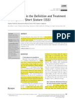Controversies in The Definition and Treatment ISS
