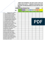 Centralizador de Notas de Secundaria Gestion 2022