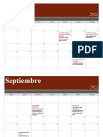 Calendario de Aplicación Real