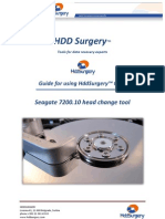 HddSurgery Seagate 7200.10 Head Change Tool