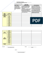 (Letter Head of The Sdo) : Reading Program Implementation Matrix