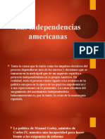 CIENCIAS SOCIALES-Las Independencias Americanas