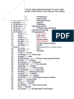 114SURATALQURAN] Daftar 114 surat Alquran dan artinya