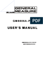 GM8806A-PL User Manual