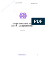Sample Penetration Test Report PurpleSec