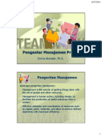 Manajemen Proyek