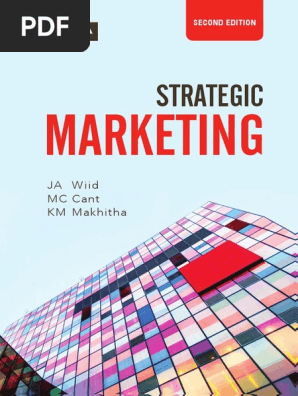 Strategic Marketing 2e-2016 | PDF | Market Analysis | Strategic