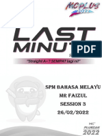 Seminar Last Minute BM MR Faizul Session 3 26.02.2022