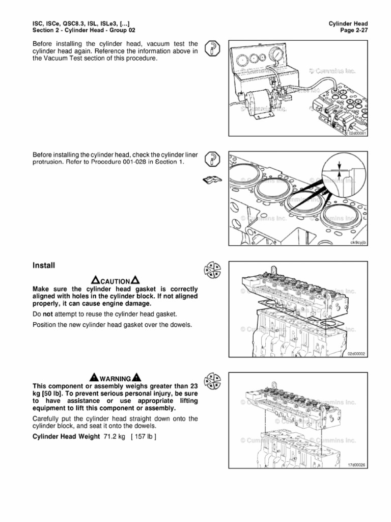 Cummins 8 3 8 9 cylinder head pdf
