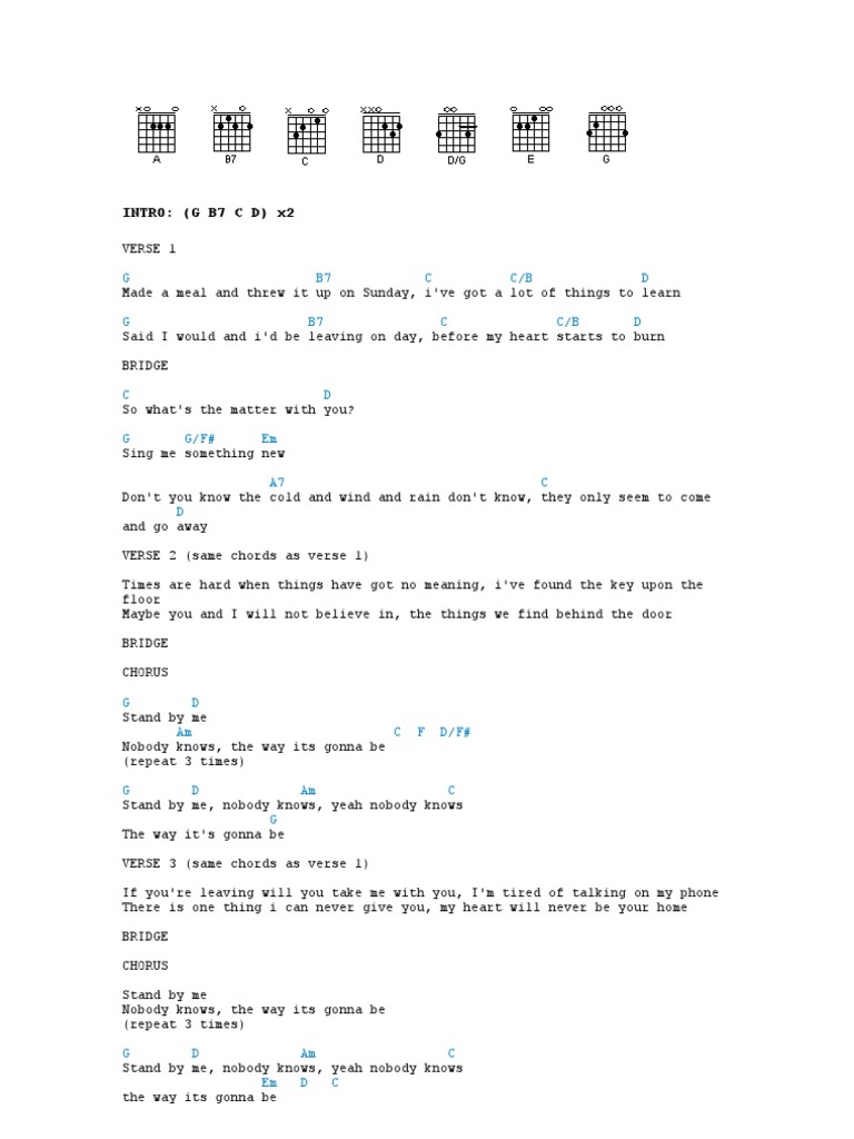 Oasis Standby Me | PDF | Language Arts & Discipline