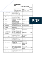 Draft Acara Perkawinan