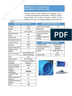 Tuberia PVC-O CLASE 500 TOM DN 630 MM - PN-12.5 NTP ISO 16422 - 12.6 MM ESPESOR