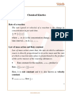JEE Main 2022 Chemistry Revision Notes On Chemical Kinetics