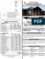 Bulletin 21st Aug