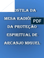 Apostila Da Mesa Radiônica Da Proteção Espiritual de Arcanjo Miguel