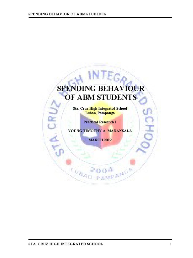 spending-behavior-of-abm-students-pdf-behavior-consumption