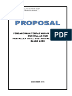 Proposal Renovasi Mushola An-Nur