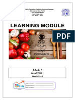 Learning Module: Quarter 1 Week 3 - 4