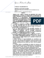 Jurisprudencia sobre adoção por homossexuais