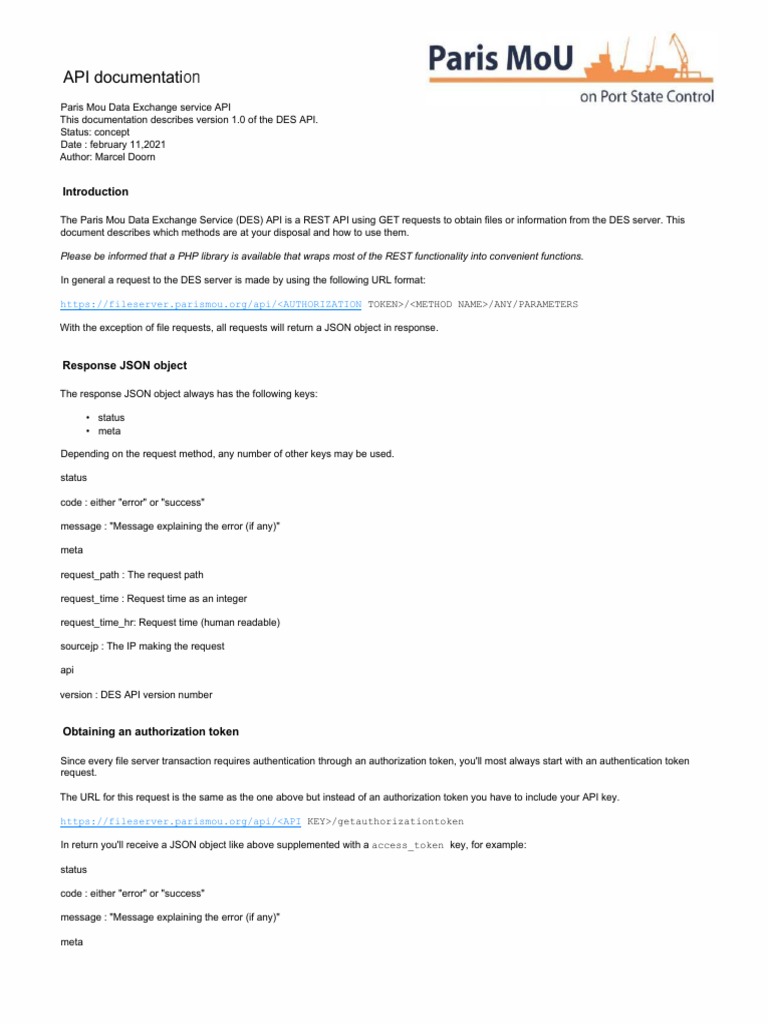 API Documentation v1 - 0 | PDF | Networking | Internet & Web
