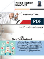 CPD Online untuk Re-Registrasi STR