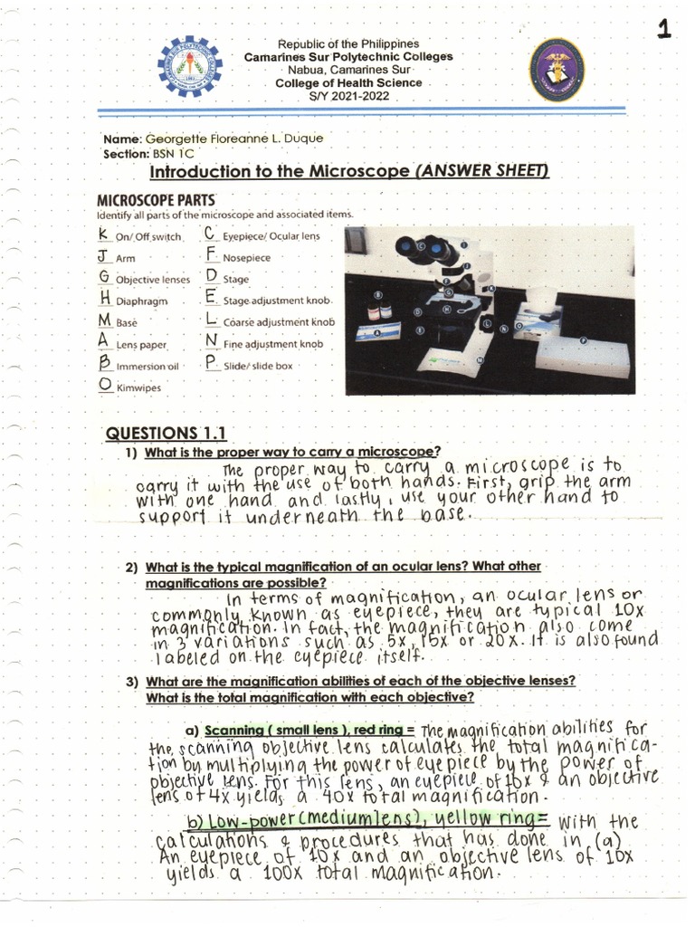 Microscopy Introduction Pdf | Microscopy – FNWJK