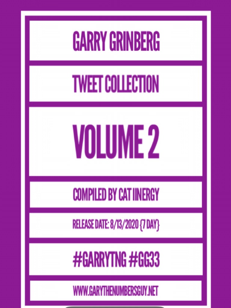 Garry Grinberg Tweet Collection Volume 2 Pdf