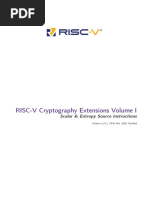 Riscv Crypto Spec Scalar v1.0.1