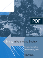 Energy in Nature and Society. General Energetics of Complex Systems - Vaclav Smil (2008)