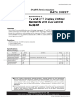 TV and CRT Display Vertical Output IC With Bus Control Support