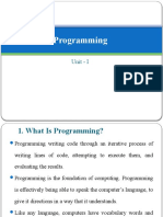 Programming Fundamentals