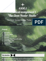 4300.1 Practical Assignment 1 "The Elven Healer Studio": Sai Sree Sravan Kumar Thota (100690)
