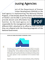 Key Housing Agencies