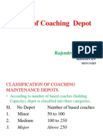 Lay Out of Coaching Depots