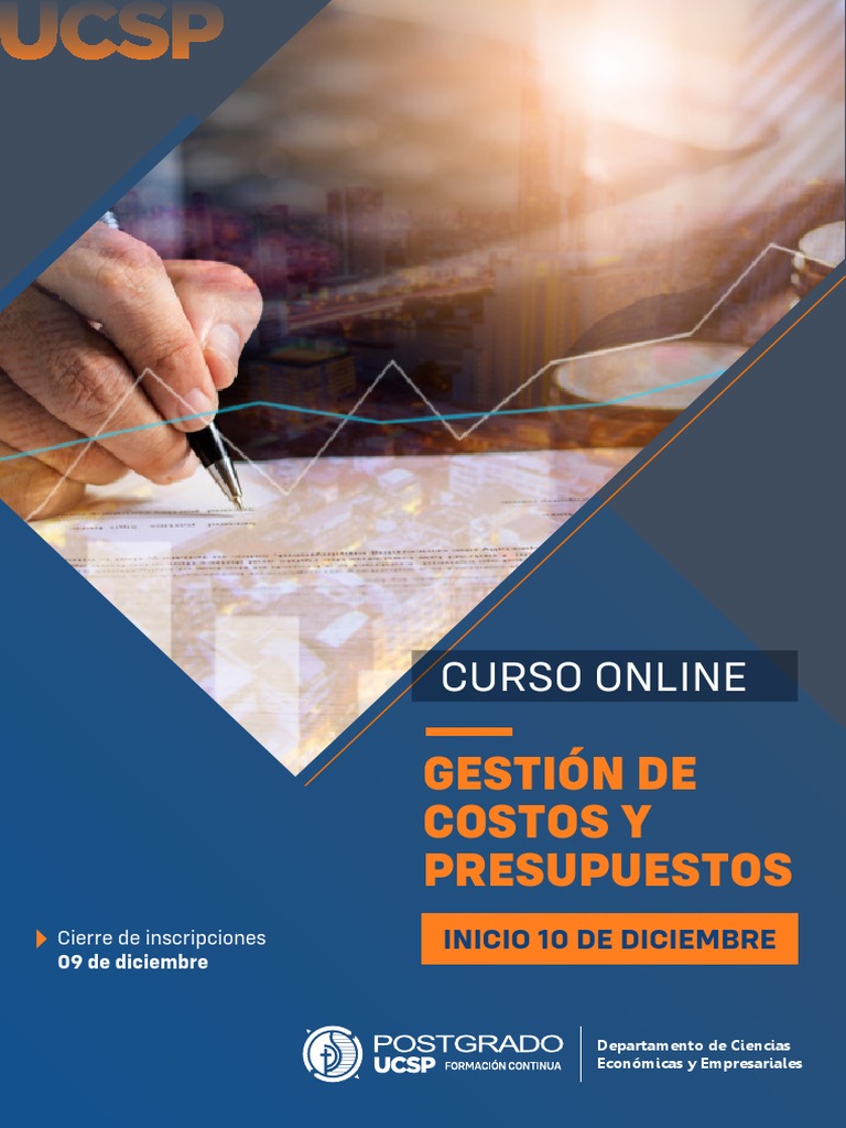 Curso Online: Gestión de Costos y Presupuestos | PDF | Presupuesto ...