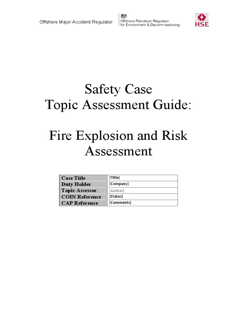 FERA Fire and Explosion Risk Assessment | PDF | Risk | Hazards