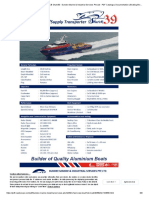 39m Fast Crew Boat FCB Shark39 - Dundee Marine & Industrial Services Pte LTD - PDF Catalogs - Documentation - Boating Brochures