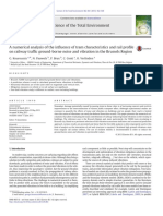 Science of The Total Environment A Numerical Analysis of The Influe