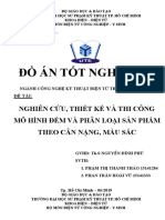 Đồ án tốt nghiệp - Nghiên cứu, thiết kế và thi công mô hình đếm và phân loại sản phẩm theo cân nặng,