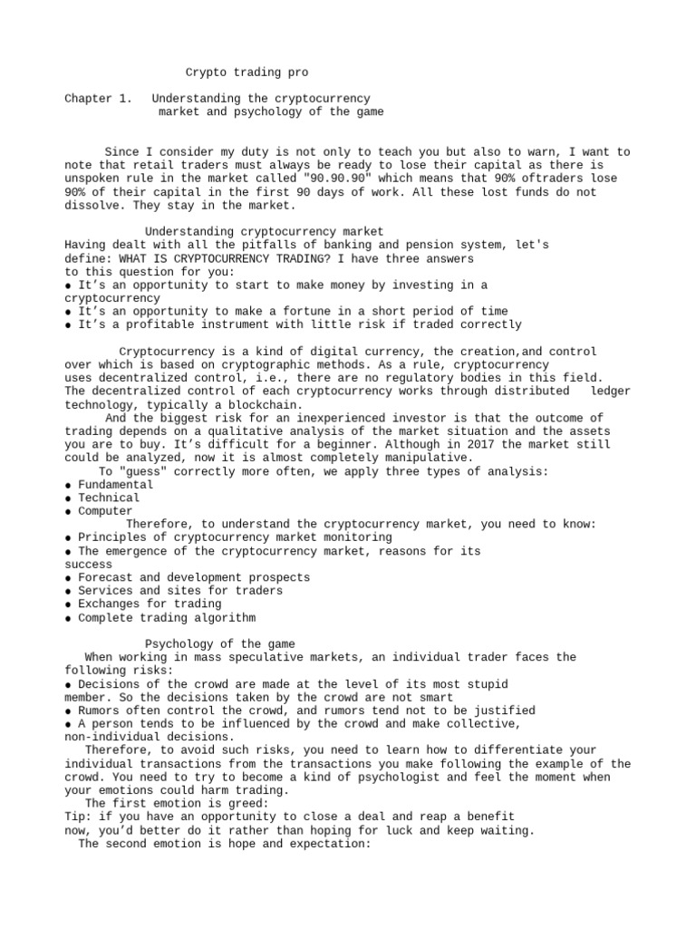 Crypto Trading Pro | PDF | Cryptocurrency | Bitcoin