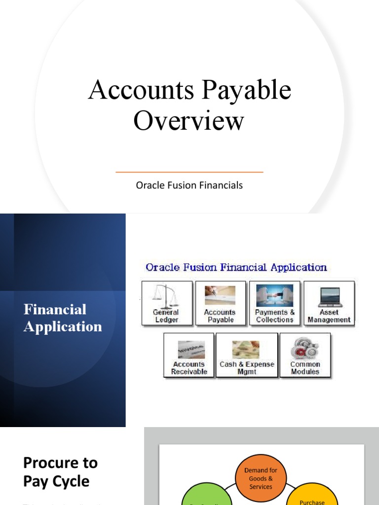 Accounts payable oracle fusion financials pdf accounts payable