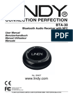 Bluetooth Audio Receiver With NFC